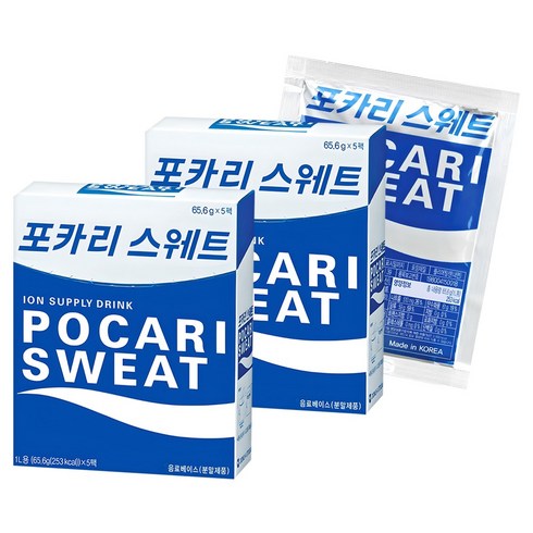 포카리스웨트 분말, 65.6g, 5개입, 2개
