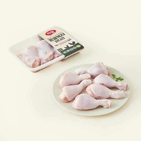 하림 동물복지 인증 닭다리 (냉장), 500g, 1개