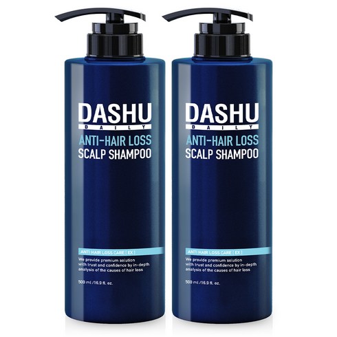 다슈 데일리 한방 두피 골드 샴푸, 500ml, 2개