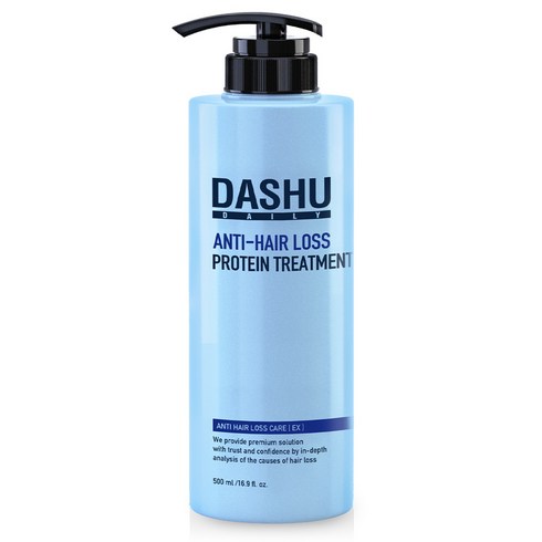 다슈 데일리 안티헤어로스 단백질 헤어트리트먼트, 500ml, 1개