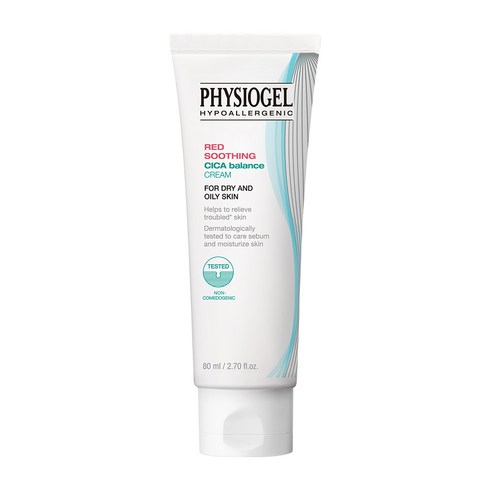 피지오겔 레드 수딩 시카밸런스 크림, 80ml, 1개
