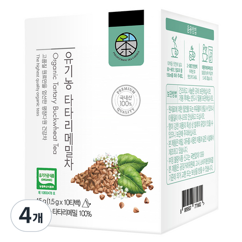 평창다원 유기농 타타리메밀차, 1.5g, 10개입, 4개