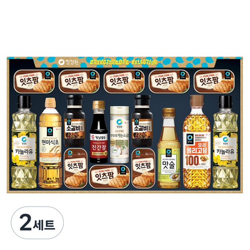 청정원 행복 C호 선물세트, 2세트