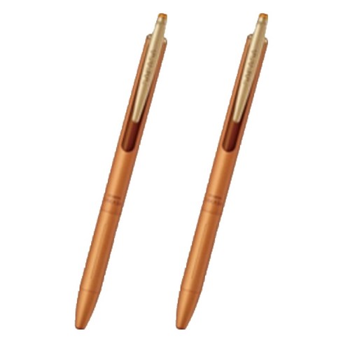 제브라 사라사 그랜드 빈티지 볼펜 0.5mm, 카멜옐로우, 2개