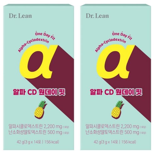 닥터린 알파 CD 원데이 핏 14p, 42g, 2개