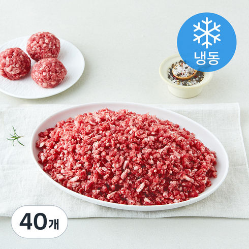 미국산 소고기 다짐육 모듬팩 (냉동), 4개, 2kg