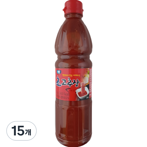 푸른 초고추장, 1kg, 15개