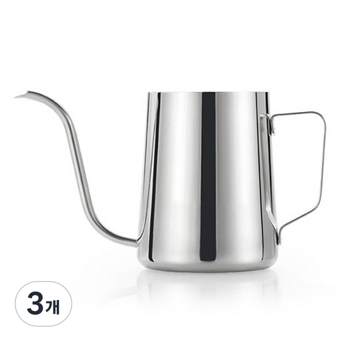 빈플러스 스테인리스 드립포트, 단품, 350ml, 3개