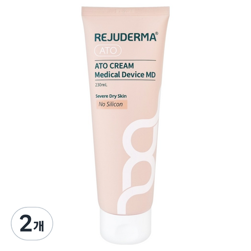 리쥬더마 아토크림 MD 점착성투명창상피복재, 230ml, 2개