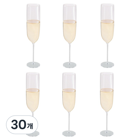 이로울생활 플라스틱 샴페인잔, 150ml, 30개