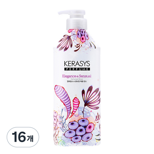 케라시스 퍼퓸 린스 엘레강스 앤 센슈얼향, 16개, 980ml