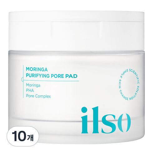 일소 모링가 퓨리파잉 포어 패드 160ml, 60매입, 10개