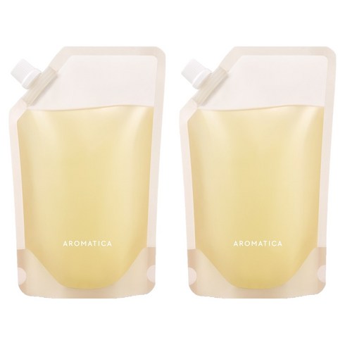 아로마티카 레몬그라스 탈모 케어 샴푸 리필, 500ml, 2개