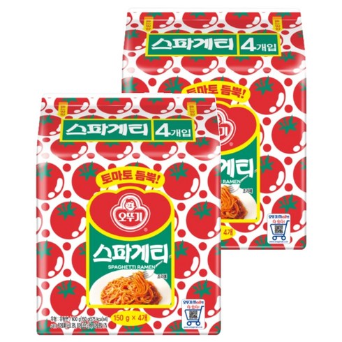오뚜기 스파게티, 600g, 2개