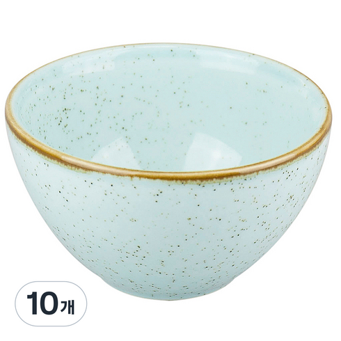 처칠 스톤캐스트 라이스 볼 300ml, 덕 에그 블루, 단품, 10개