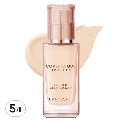 바닐라코 모공 파운데이션 30ml, 5개, 19 라이트