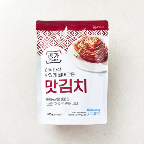 대상 종가 맛김치, 800g, 1개