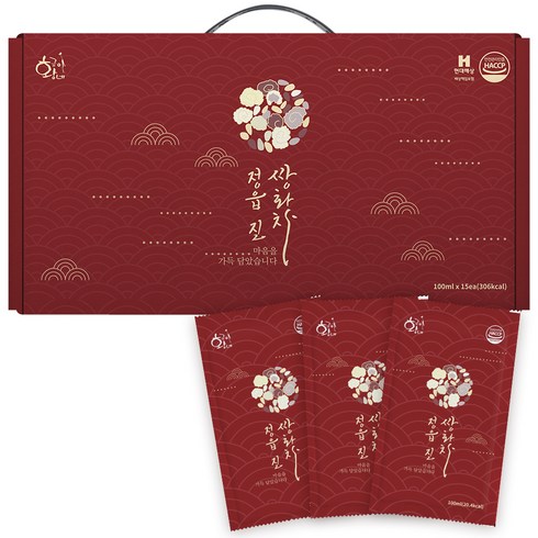 황금이네 정읍진 쌍화차 진액, 100ml, 15개입, 1박스