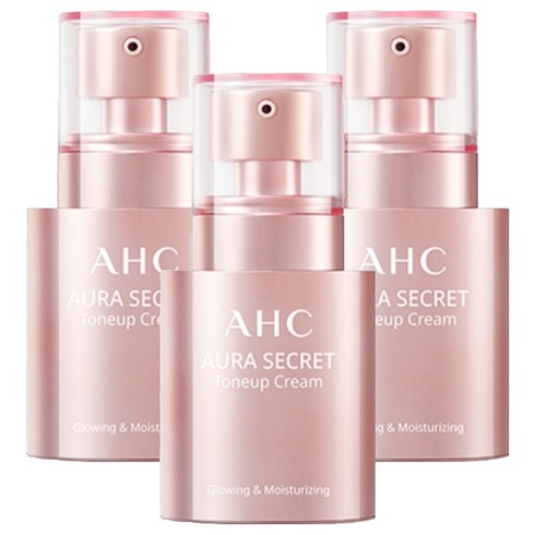 AHC 아우라 시크릿 톤업 크림 SPF30 PA++, 30g, 30ml, 3개