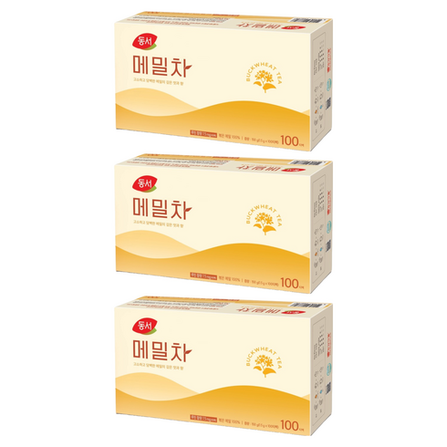 동서 메밀차, 1.5g, 100개입, 3개