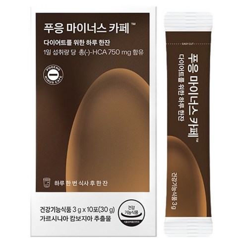 닥터블릿 푸응 마이너스 카페, 30g, 1박스