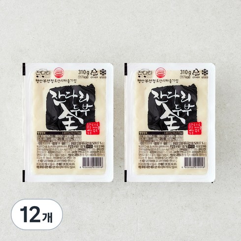 잔다리 전두부, 310g, 12개