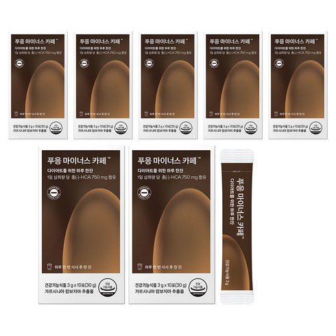 닥터블릿 푸응 마이너스 카페, 30g, 7박스