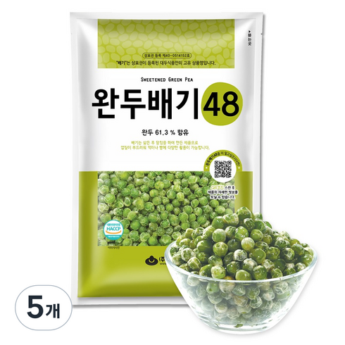 대두식품 완두배기48, 1.5kg, 5개