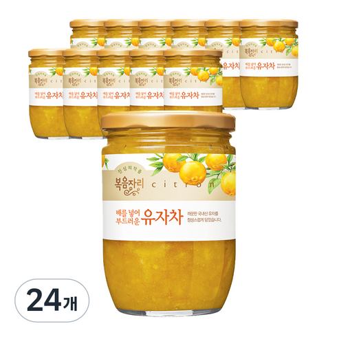 복음자리 유자차, 480g, 1개입, 24개
