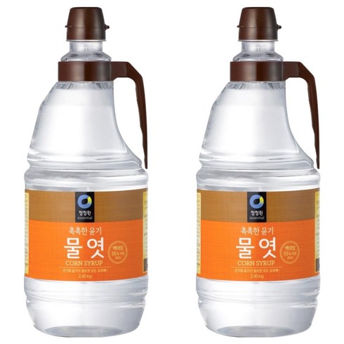 청정원 물엿, 2.45kg, 2개