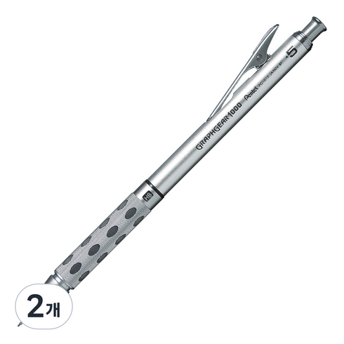 펜텔 PG1015 그래프기어 1000 샤프, 0.5mm, 2개