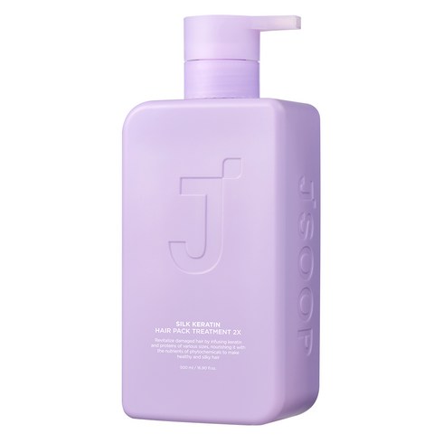 제이숲 실크 케라틴 헤어팩 트리트먼트 2X, 500ml, 1개