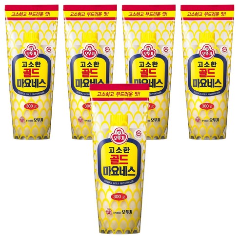오뚜기 골드 마요네스, 300g, 5개