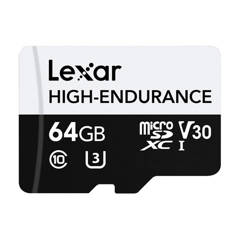 렉사 마이크로 SD카드 High-Endurance UHS-I급 LMSHGED064G-BCNNG, 64GB, 1개