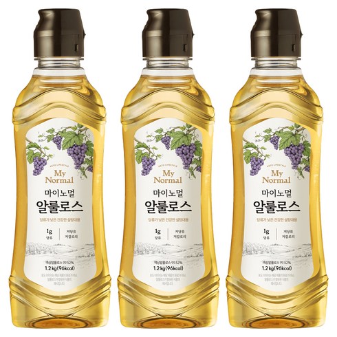 마이노멀 알룰로스, 1.2kg, 3개
