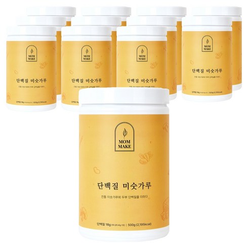맘메이크 단백질 미숫가루, 500g, 12개