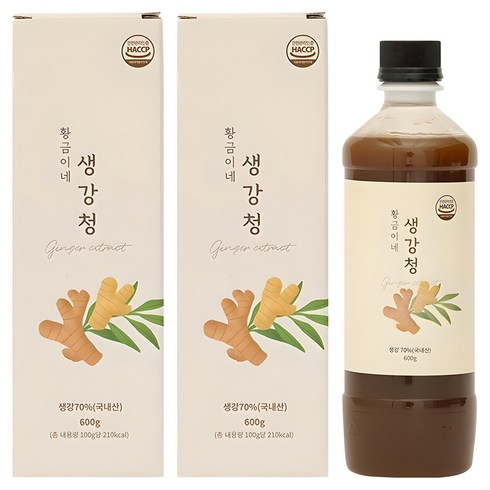 황금이네 생강청, 600g, 1개입, 2개