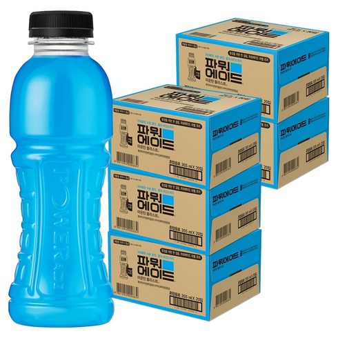 파워에이드 마운틴블라스트 무라벨, 355ml, 100개