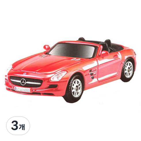 아카데미과학 1/43 메르세데스벤츠 SLS AMG 로드스터 모델키트, 1/43 Mercedes Benz SLS AMG Roadster, 3개