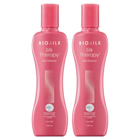 실크테라피 히트 인핸서 모발 강화 헤어 밀크, 150ml, 2개