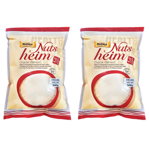 너츠하임 아몬드분말, 500g, 2개