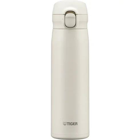 타이거 수퍼클린 원터치 진공 단열 보온보냉 텀블러 MKR-W050, 셸 화이트, 1개, 500ml