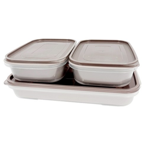 제오닉 명절음식 전 보관용기 1.5L x 2p + 3.7L, 1세트
