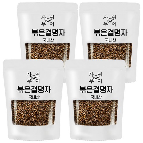 자연무이 깨끗하게 볶은 결명자, 500g, 4개