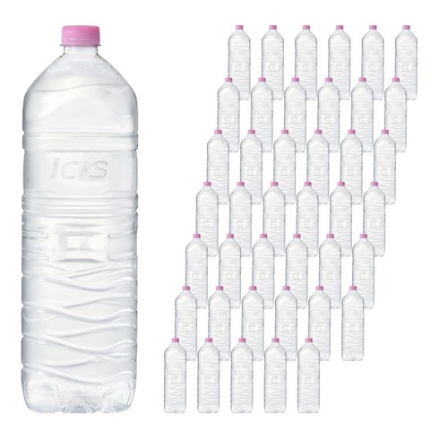 아이시스 생수 무라벨, 42개, 2L