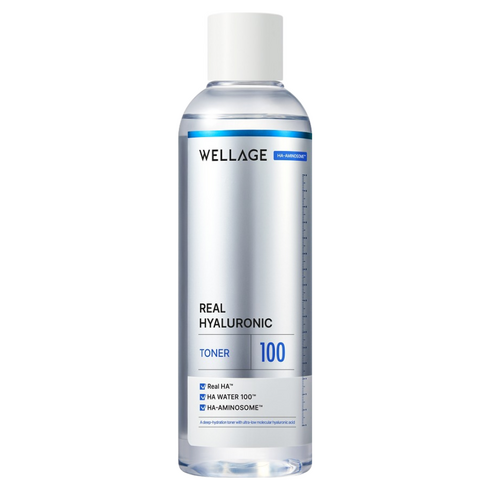 웰라쥬 리얼 히알루로닉 100 토너, 200ml, 1개