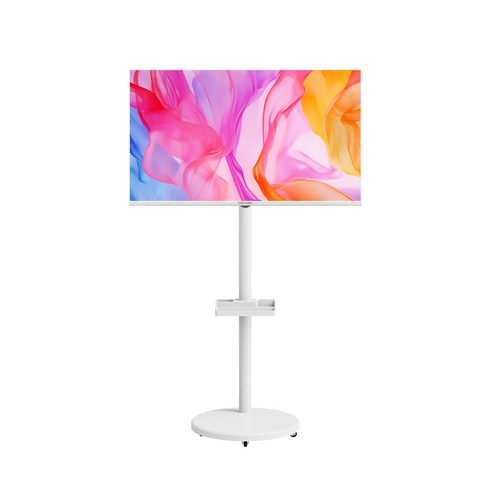 더함 삼탠바이미 M5 M7 호환 TV 모니터 수납선반 화이트 스탠드, MS22-241-W(화이트), 1개