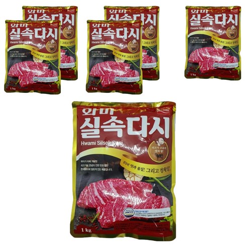 화미 쇠고기 실속다시, 1kg, 6개