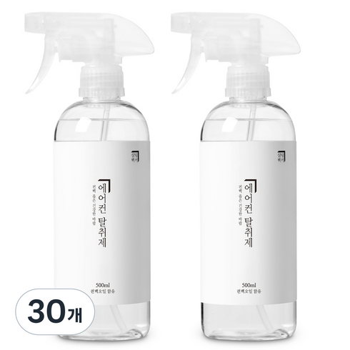 살림백서 에어컨 탈취제, 500ml, 30개