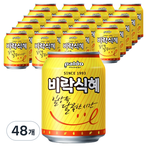 팔도 비락식혜, 238ml, 48개